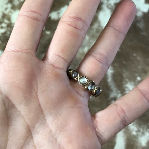 Chanel multicolored gold tone embellished ring - Picture 7 of 8